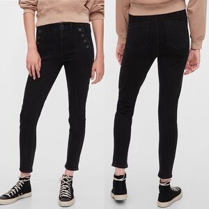 Gap High‎ Rise True Skinny Jeans with Secret Smoothing Pockets Sz.25 NWT